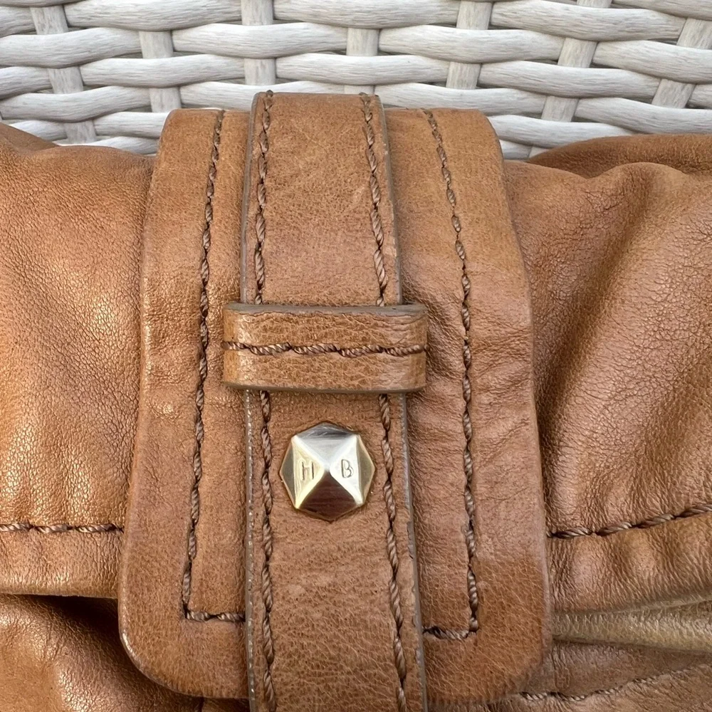 Henri Bendel Lamb Skin Leather Shoulder Bag - Picture 3 of 15